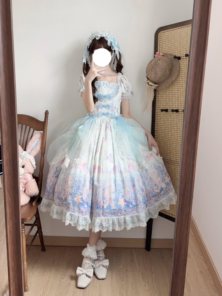 姐妹们最近都冲了什么裙子啊，被种草了这个晚安珍珠海