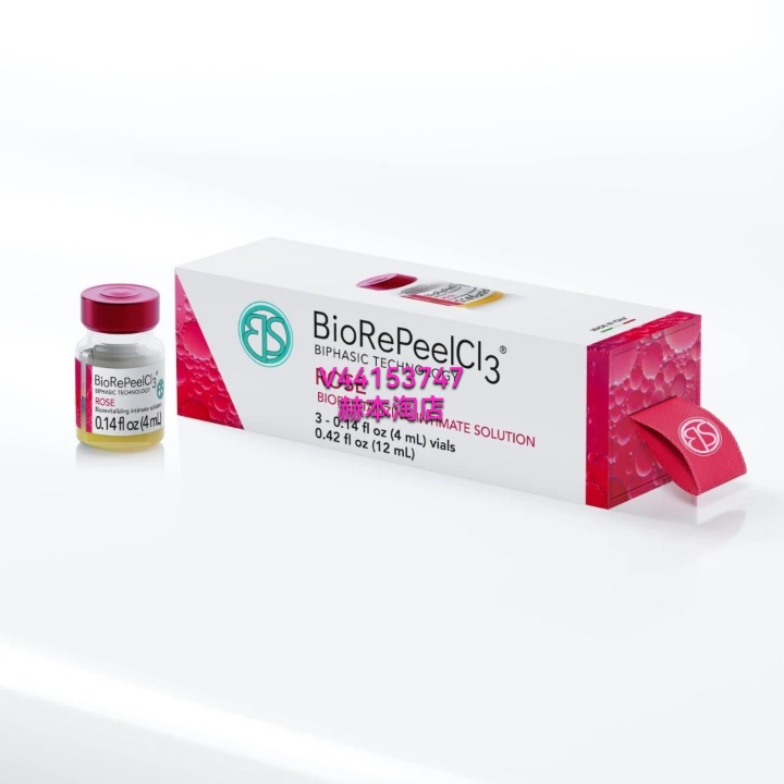 BioRePeel ROSE私密焕肤  BioRePeel Rose是一款先进的双相TCA焕肤产品，专为私密和敏感肌肤配制。（例如比基尼线、腋下和大腿内侧）。它可以提亮色素沉着，改善肤质，减少毛发内生，且不会引起剧烈脱皮或恢复期。 •无恢复期：促进细胞更新和胶原蛋白刺激，且几乎不出现可见的脱皮或剥落现象。 该疗法采用三氯乙酸 (TCA) 的特殊配方，并添加滋养氨基酸、维生素和抗氧化剂。它能渗透到皮...