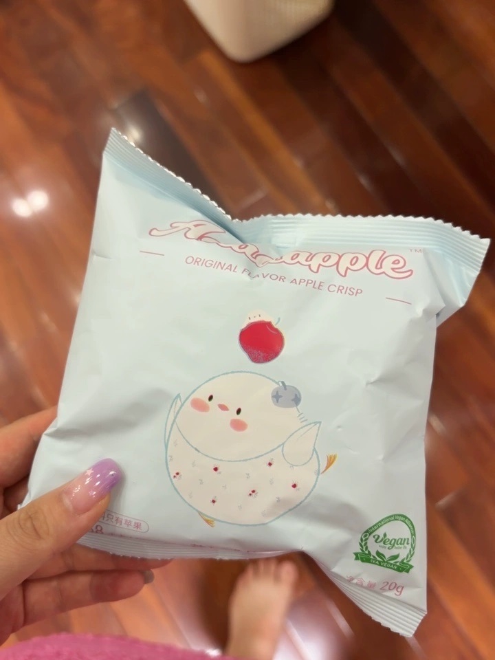 挖到宝了！加量66%的苹果脆片太酥脆了🍎