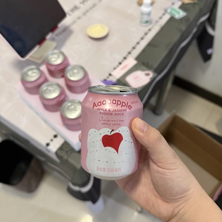 苹果+茉莉=夏天！这瓶清爽果汁我无限回购🍏