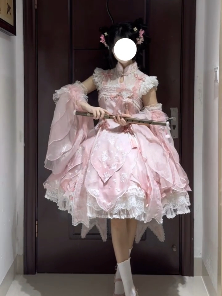 这是谁家的小师妹啊，桃愿B型穿上也太美了吧