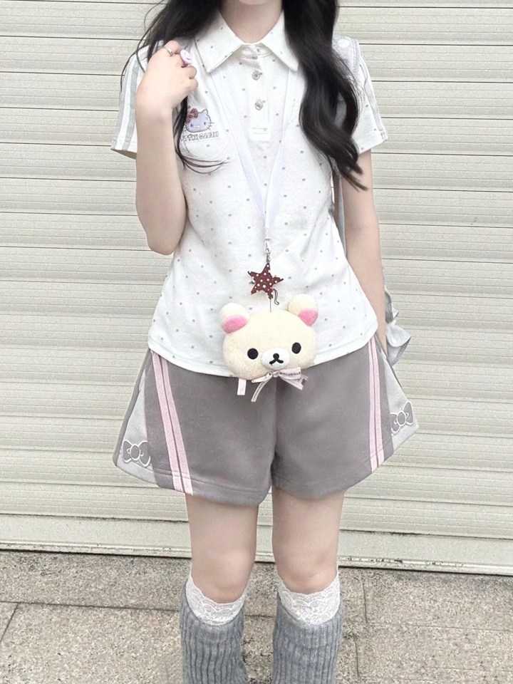 kitty体操服穿上也太萌了吧，直接一整个萌住了