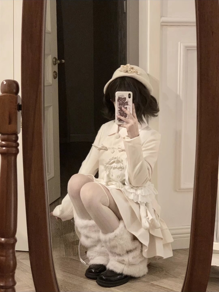 刷到这条还是太好看啦，真嘟是很有小千金风的一套，好适合秋冬 #梗豆上新#梗豆物语#梗豆常服