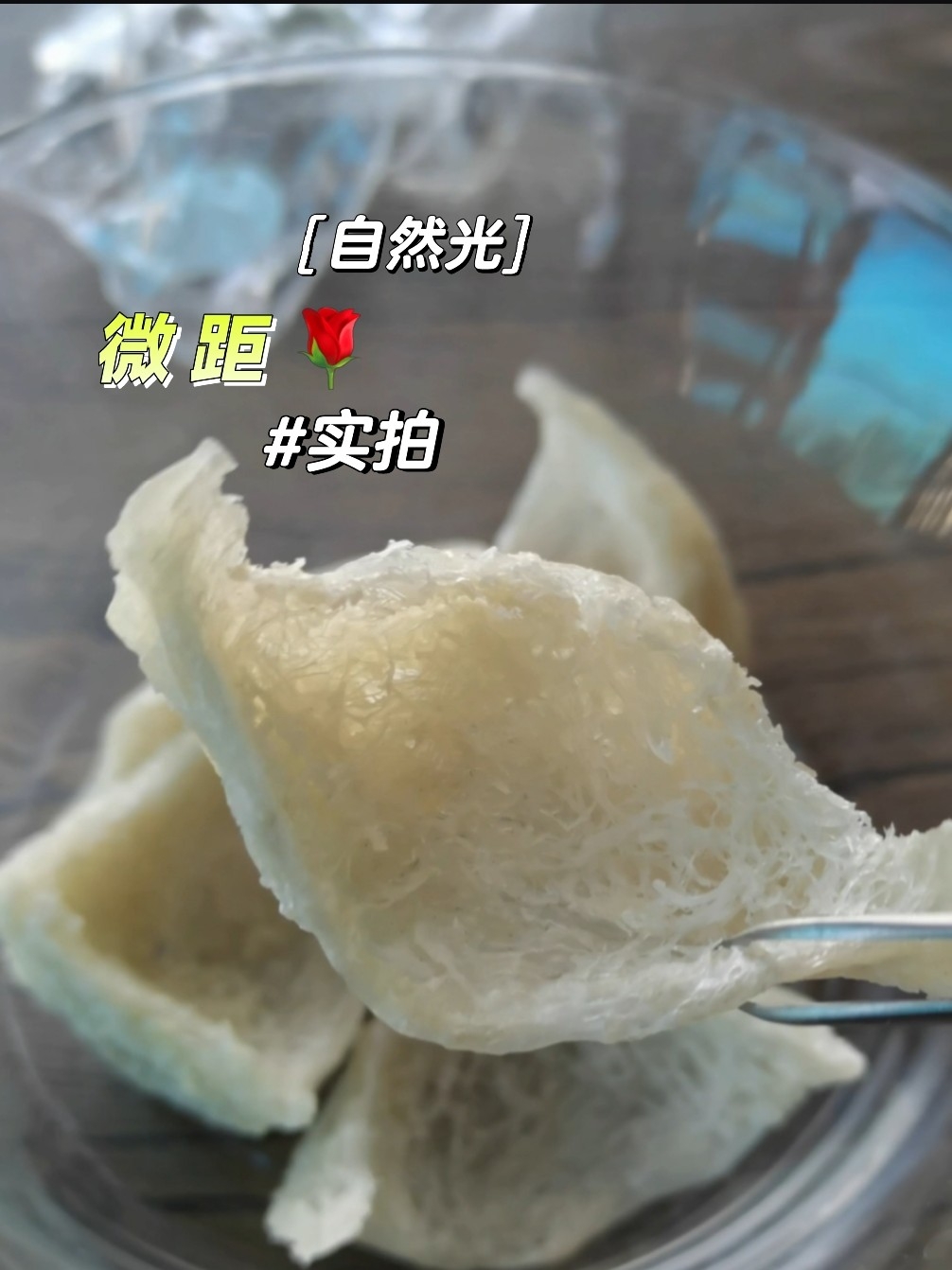 近距离看三角盏Supper美饱饱！干挑燕窝泡发简单！