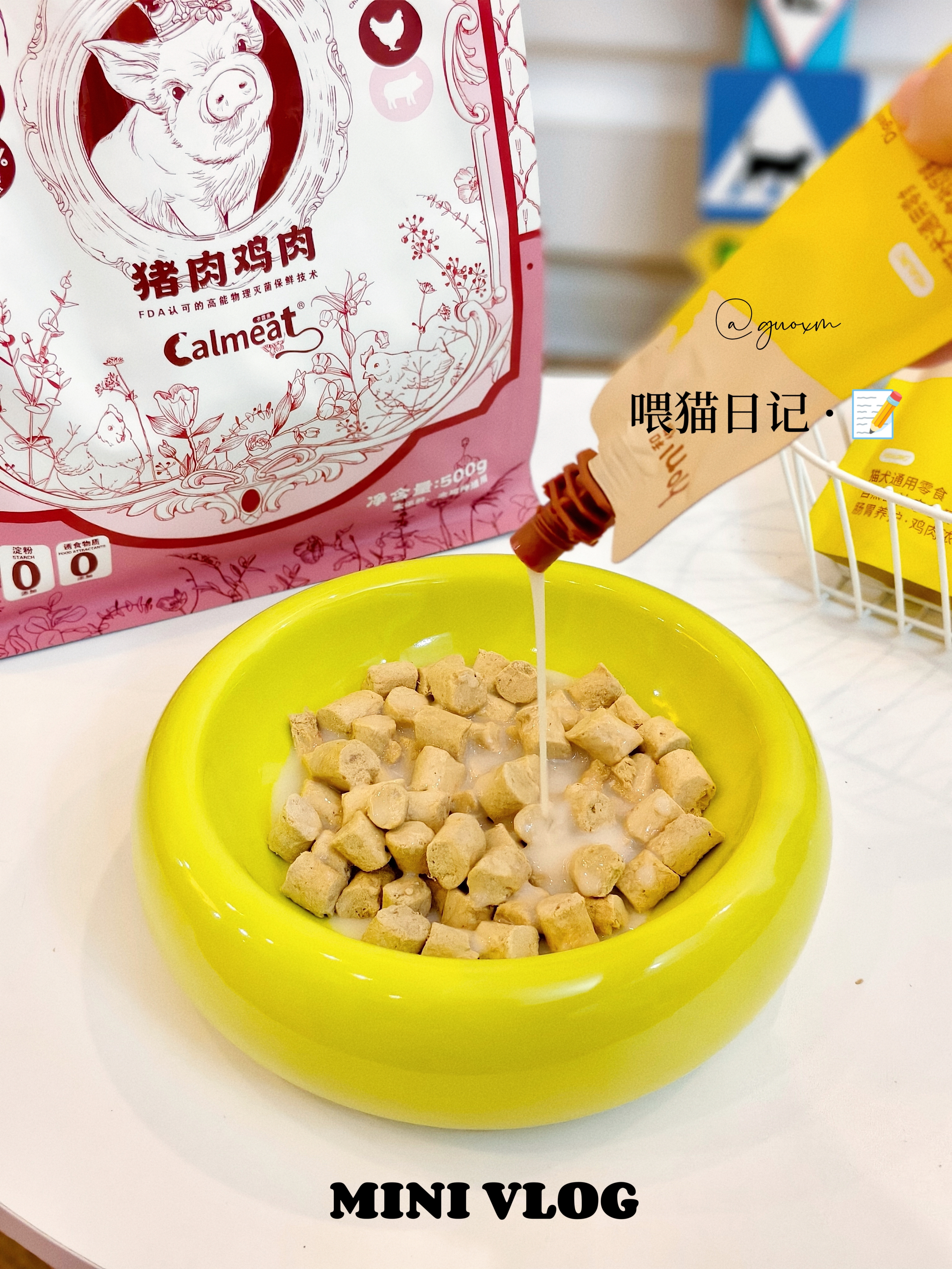 喂猫日记·📝第一次配餐