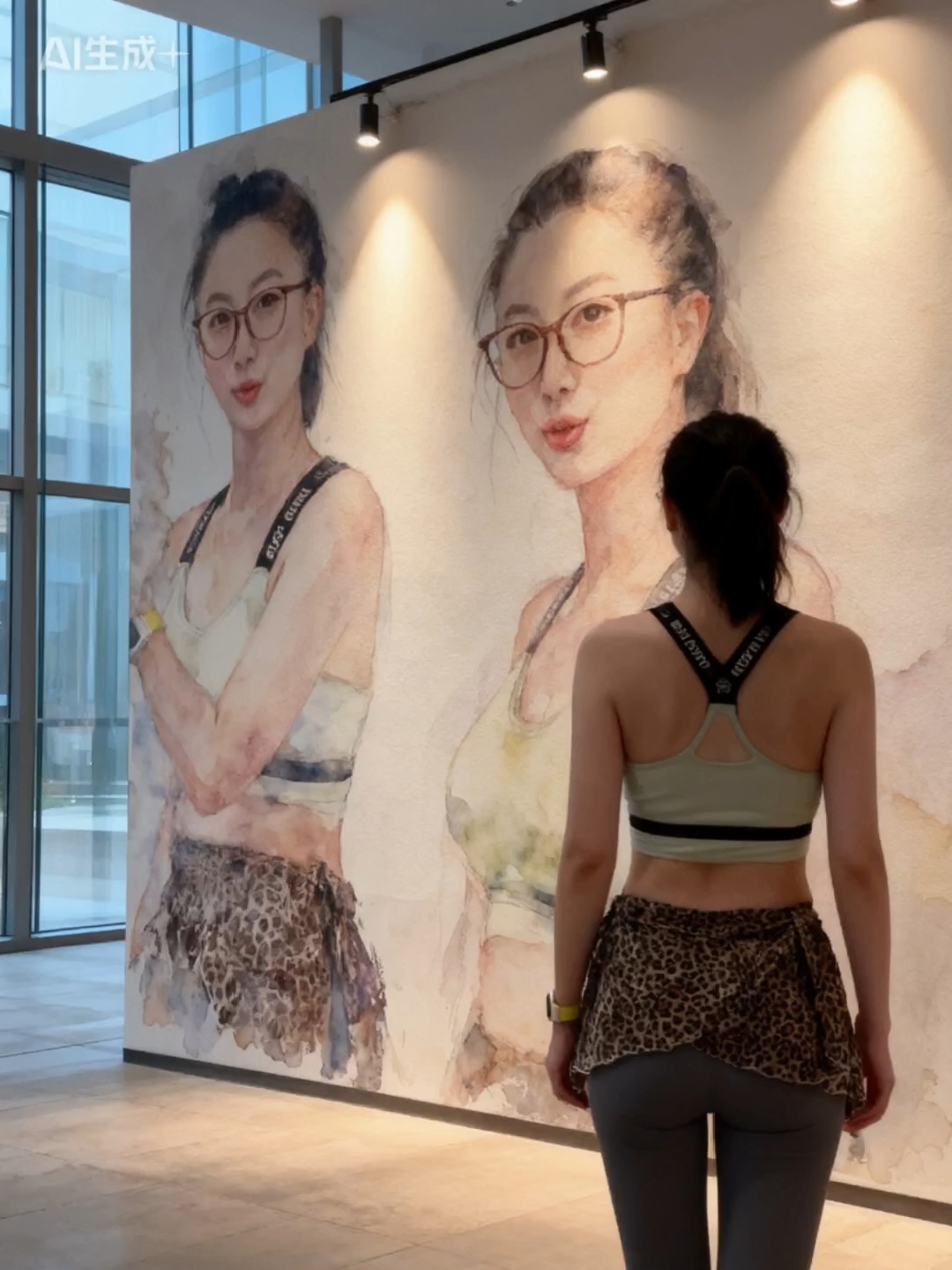 AI看展图～我的🐱呢？！