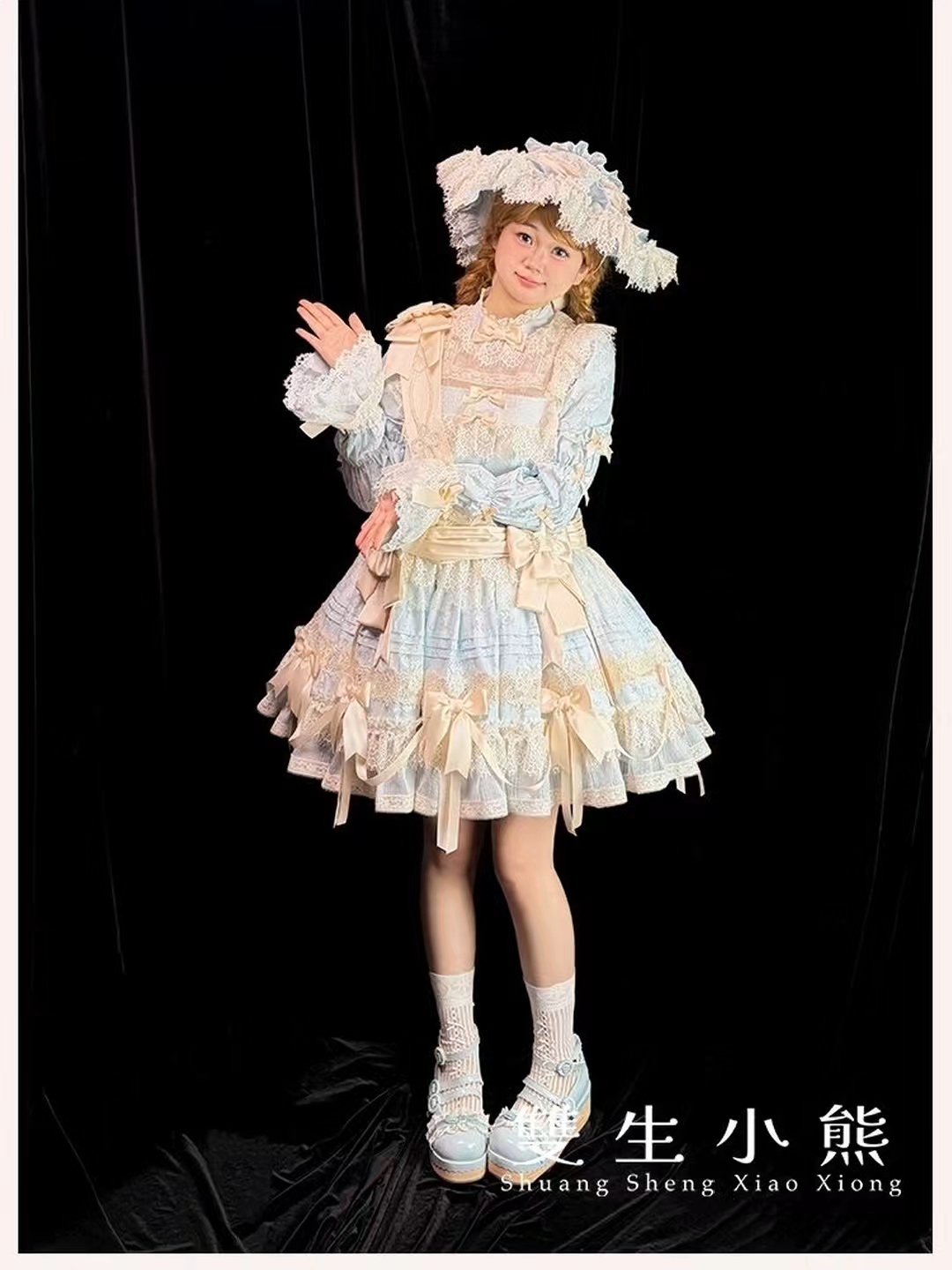 啊啊啊！！怎么可以这么萌！ 被这个蕾丝娃娃狠狠种草了啊！ #吃我一波Lolita安利 #Lolita #Lolita日常 #lolita穿搭