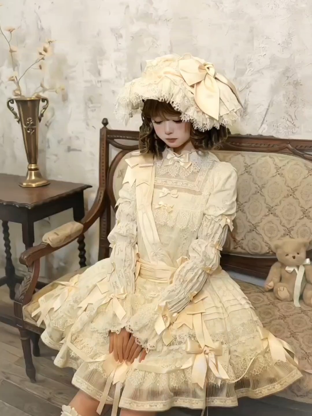 Doll感满满的蕾丝娃娃，像是童话故事中的洋娃娃一样