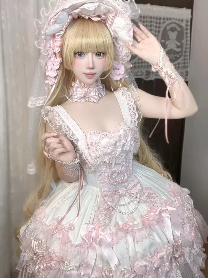 就这个爱你的心，穿上简直就是公主本主啊，超大裙摆很难拒绝