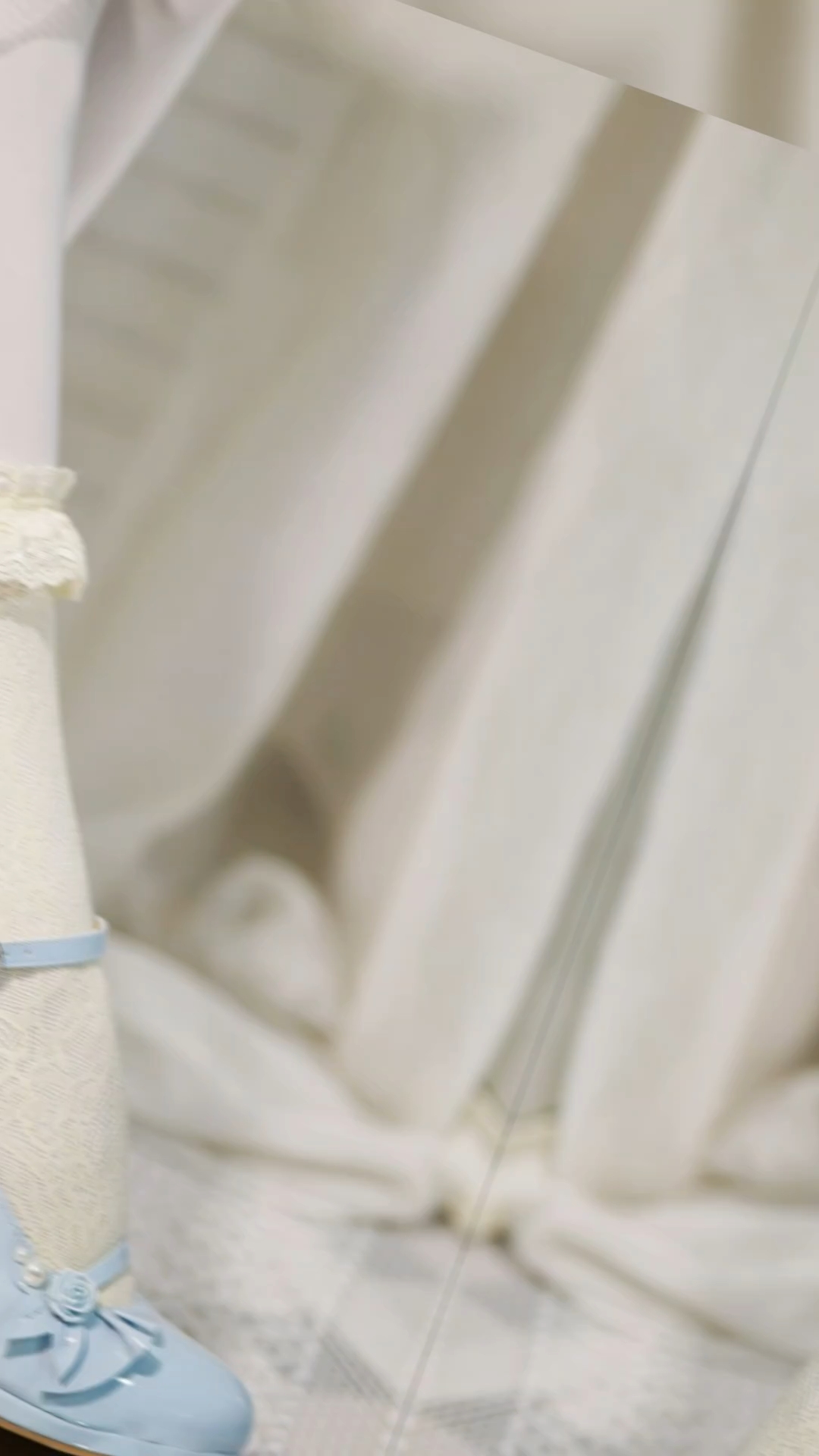 还是蓝色款的更让人心动好嘛，日常搭配也是很优雅的嘞 #lo鞋 #lo鞋安利 #lolita