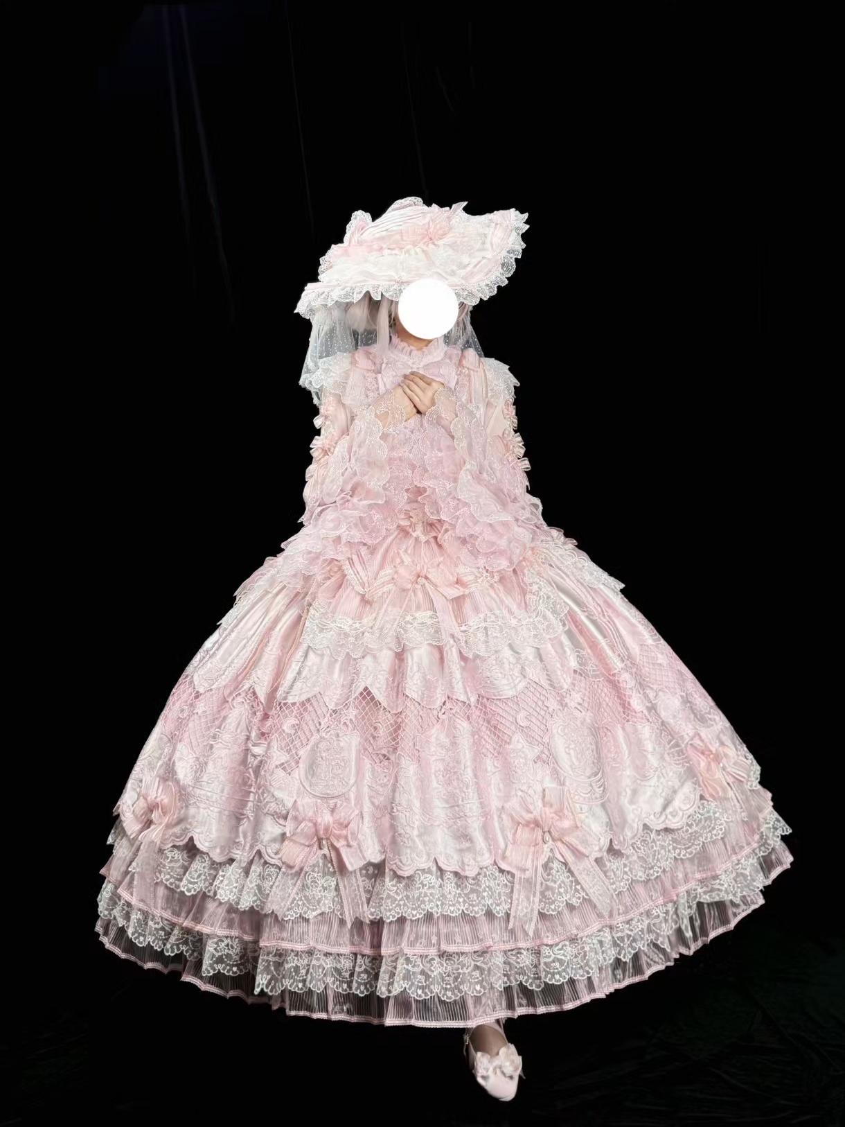 一定要尝试一次花嫁啊！ 银河下的告白尊嘟太优雅了呀～#吃我一波Lolita安利 #Lolita #Lolita装扮