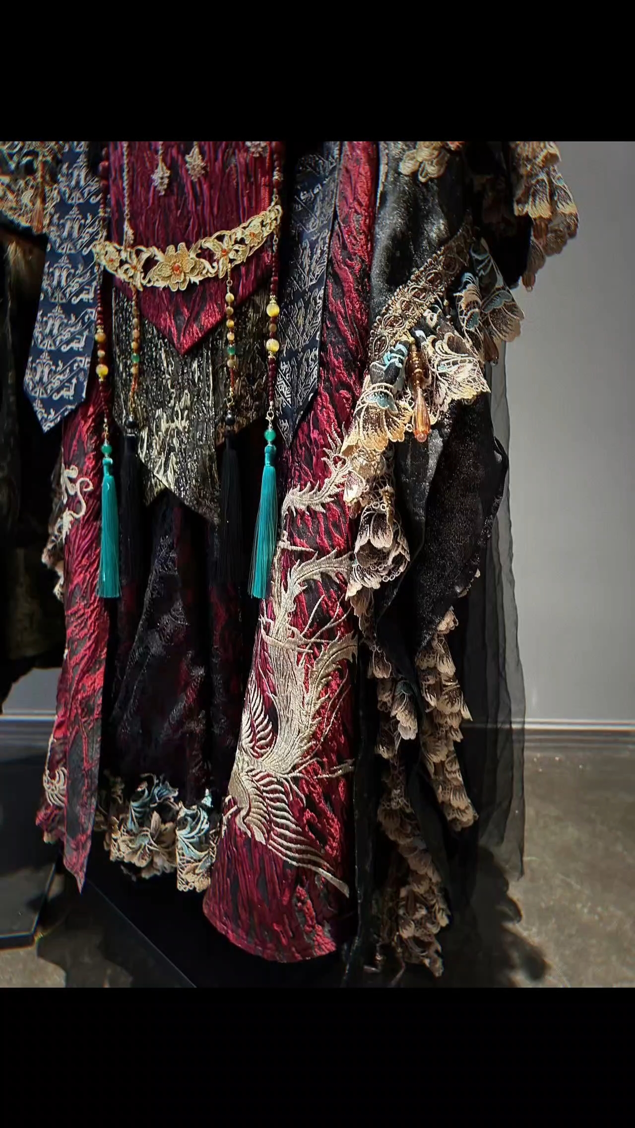 超级精细的一条！！！真的很华丽，而且真的好酷啊 #lo裙 #lolita#lo安利