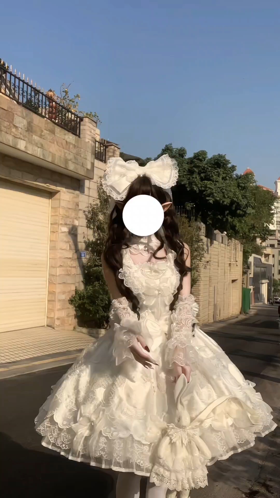 这花嫁感直接封神，美到犯规！直接杀疯了！