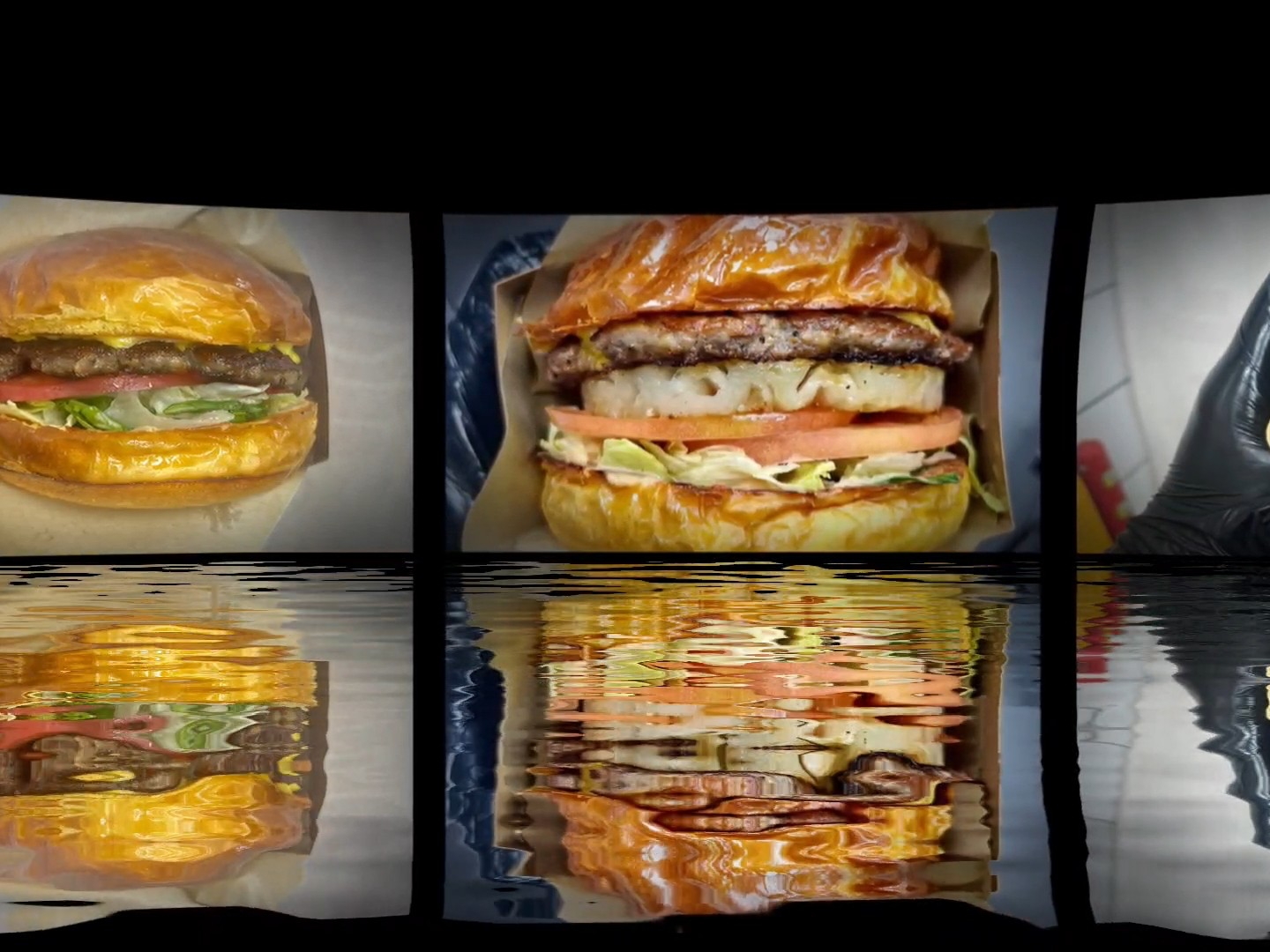 在无锡吃美味汉堡包～