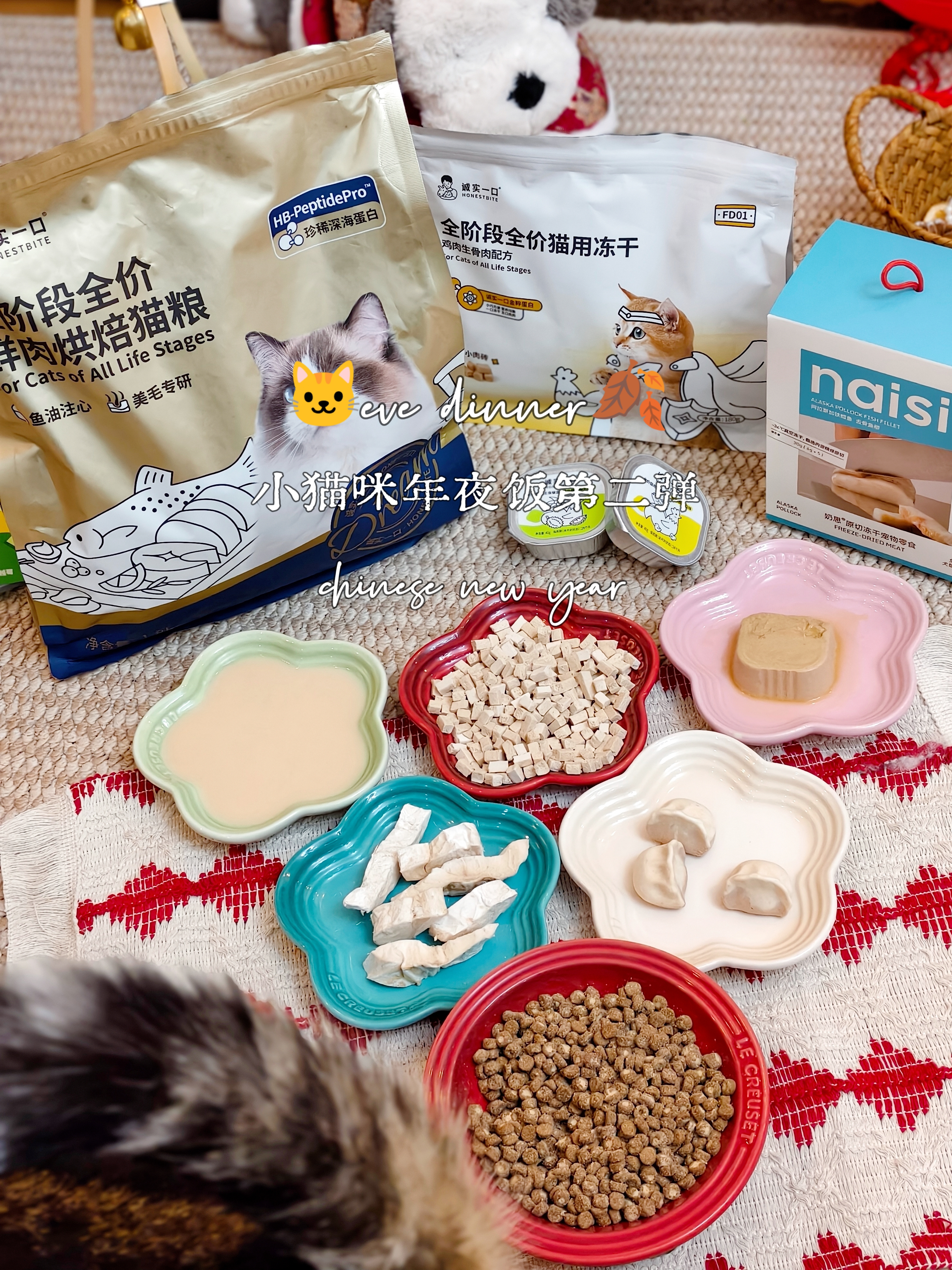 🧨小猫咪们的年夜饭🧨