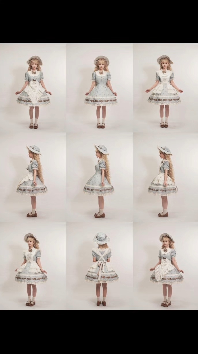 不愧是暮眠小镇啊！ 每条裙子都前前后后拍的明明白白，太喜欢了#暮眠小镇 #Lolita #吃我一波Lolita安利 #Lolita日常