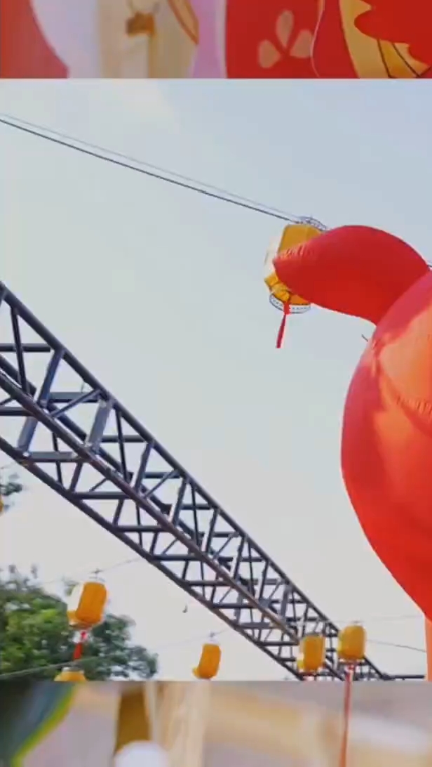 崖州古城一夜，花灯如昼。十二花神擦肩而过，鱼灯游进旧梦。原来最好的年味，是灯火里，有人把老故事讲给你听。