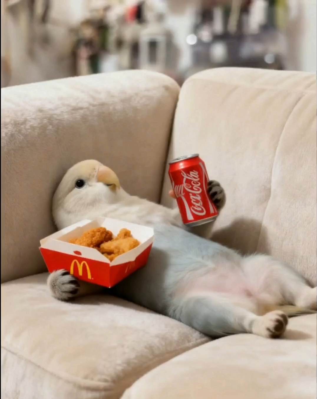 有些小鸡的日子一看就过的很舒服……