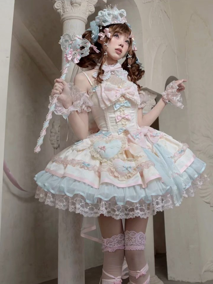 不愧是马卡龙甜心! 真的特别萌 这个颜色真的调的好好看 很多颜色但是一点也不乱乱的