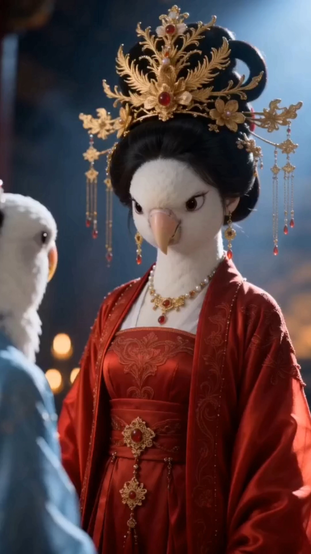 欢迎收看鹦鹉宫斗剧