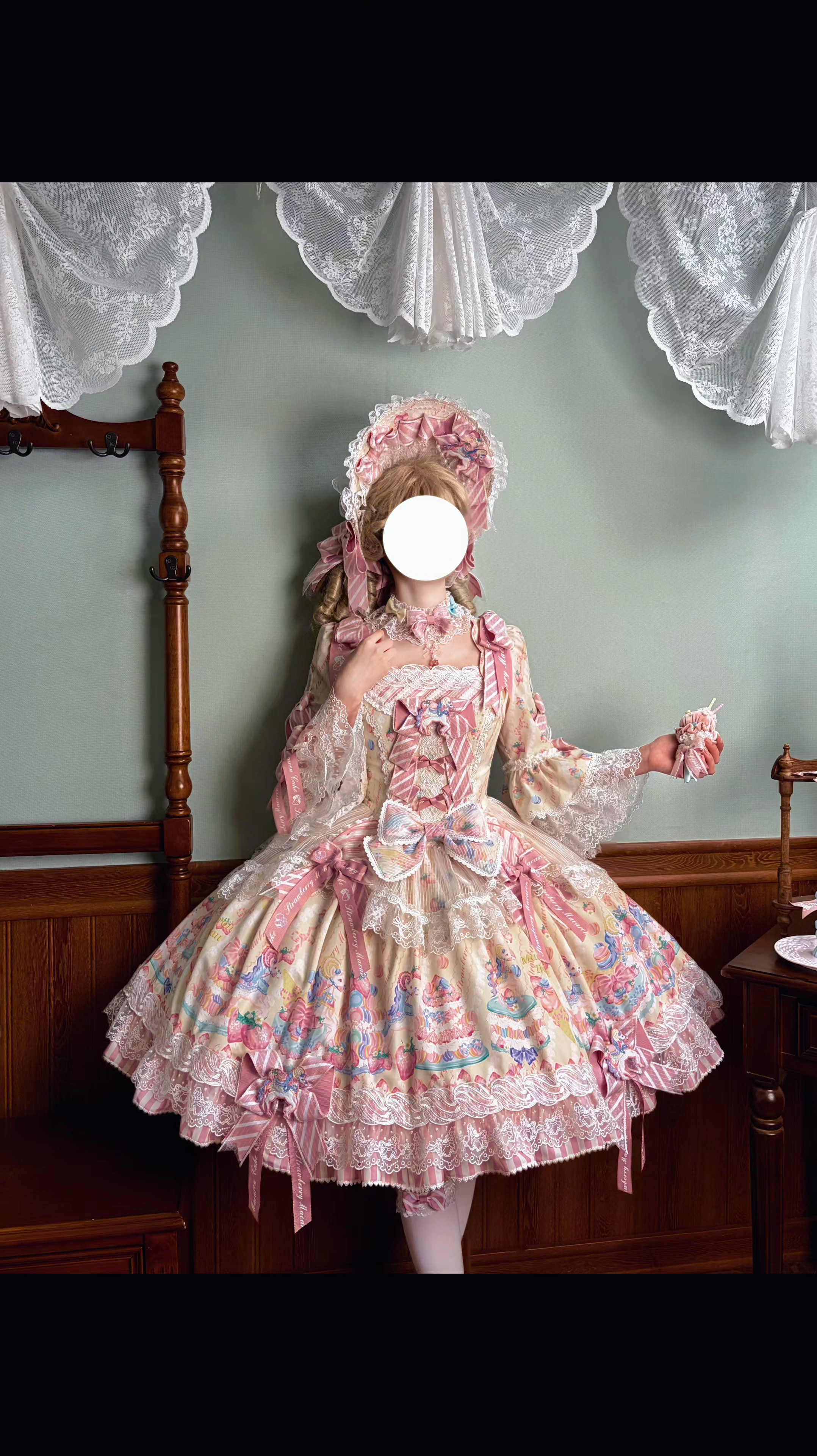 完全就是古早马卡龙甜心的感觉