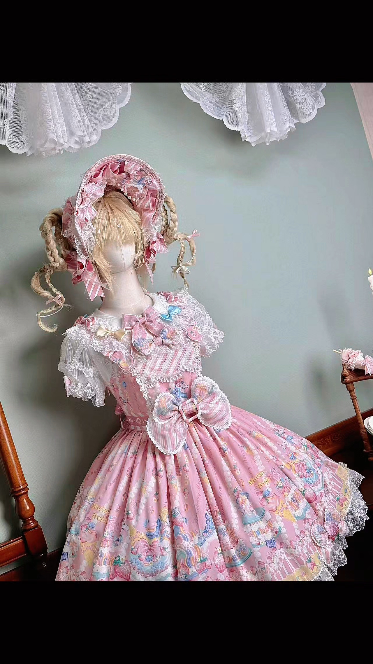 好萌的人台图，细节设计超级精细