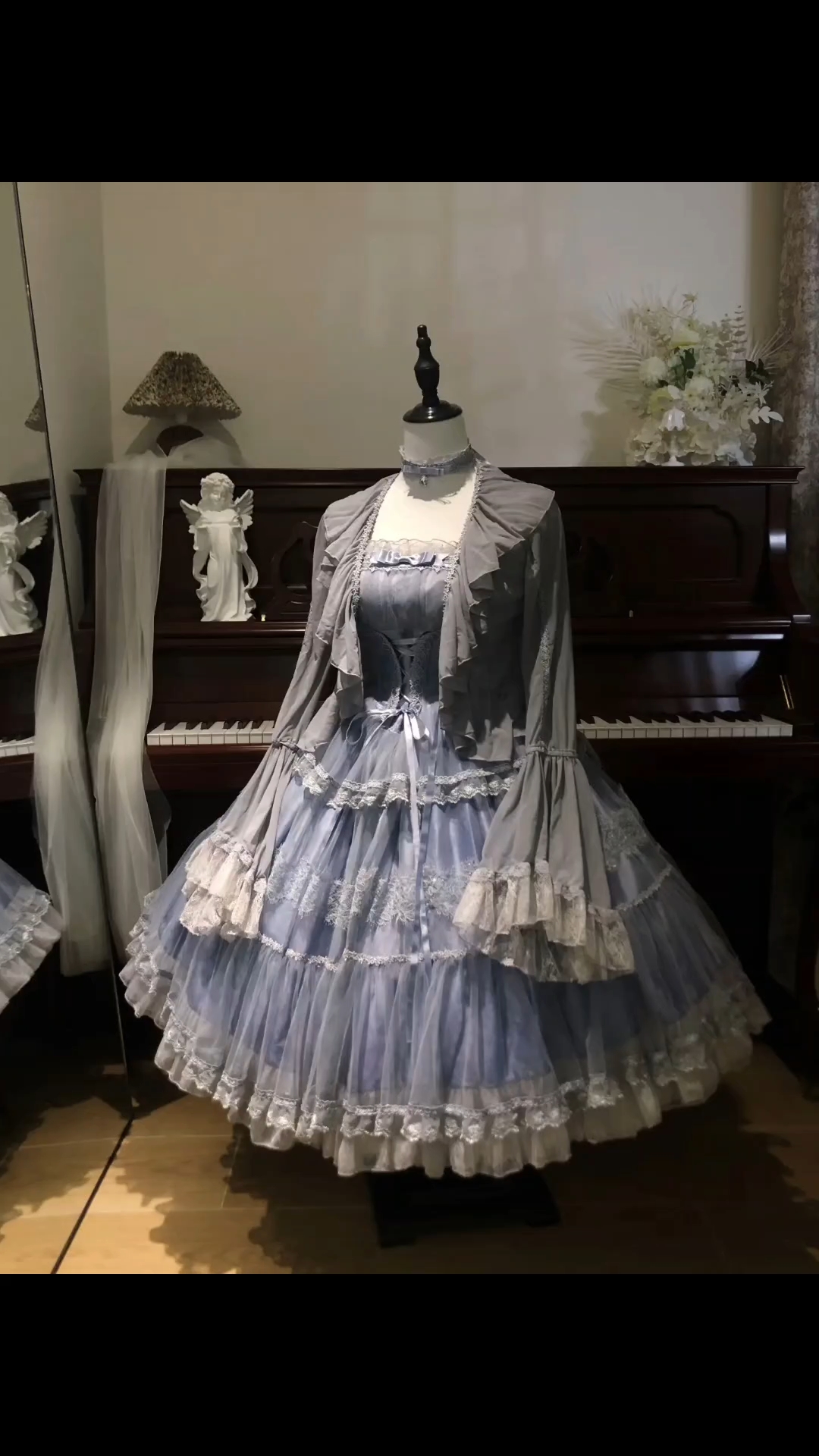 哇塞哇塞梦孚子这条大家都有冲了嘛，也是非常适合夏天鸭，好好看 #lo娘 #lo裙安利 #lolita