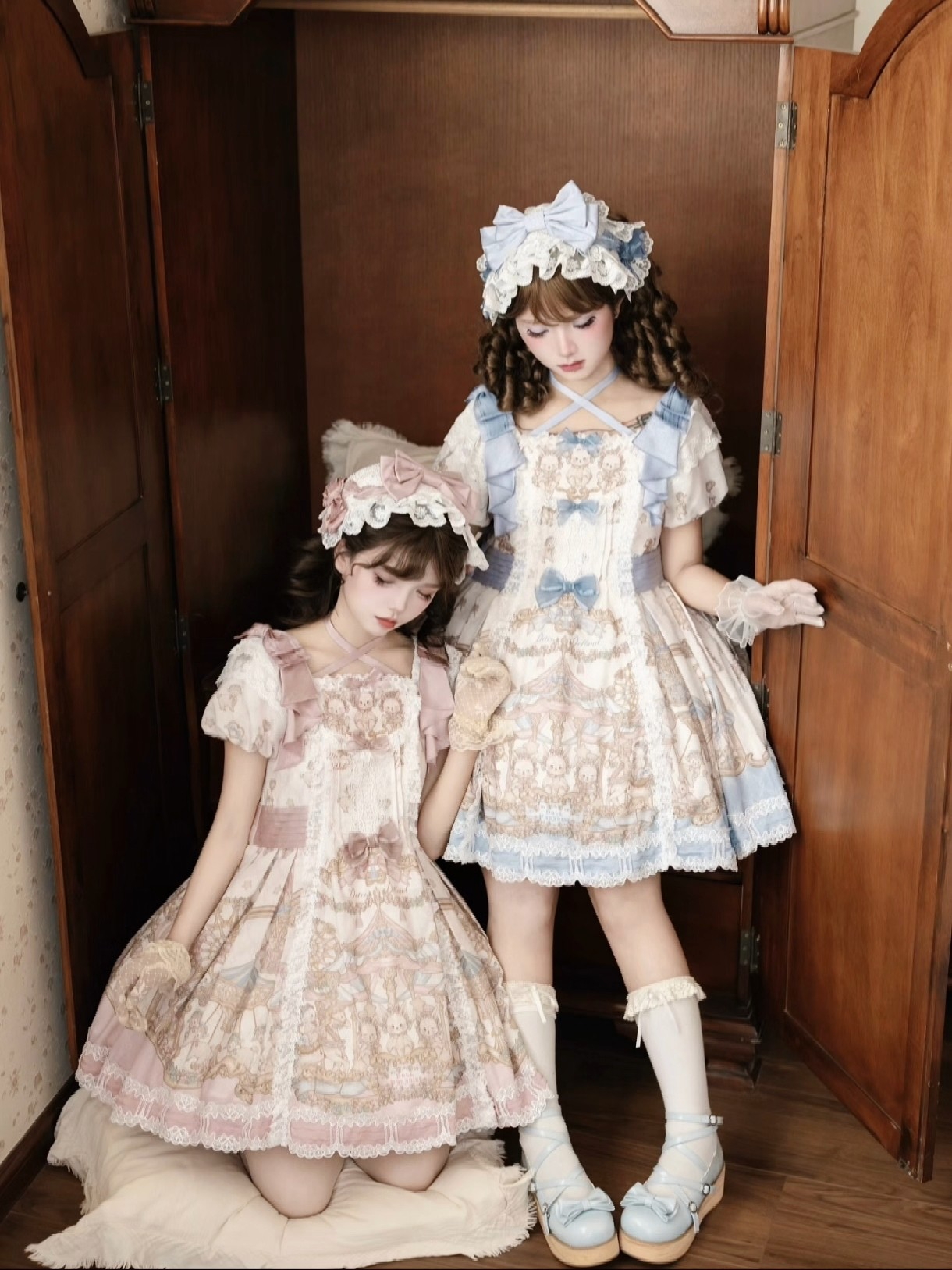 拜托，这么可爱的小裙子真的很难不拉上姐妹一起入手啊啊啊啊！