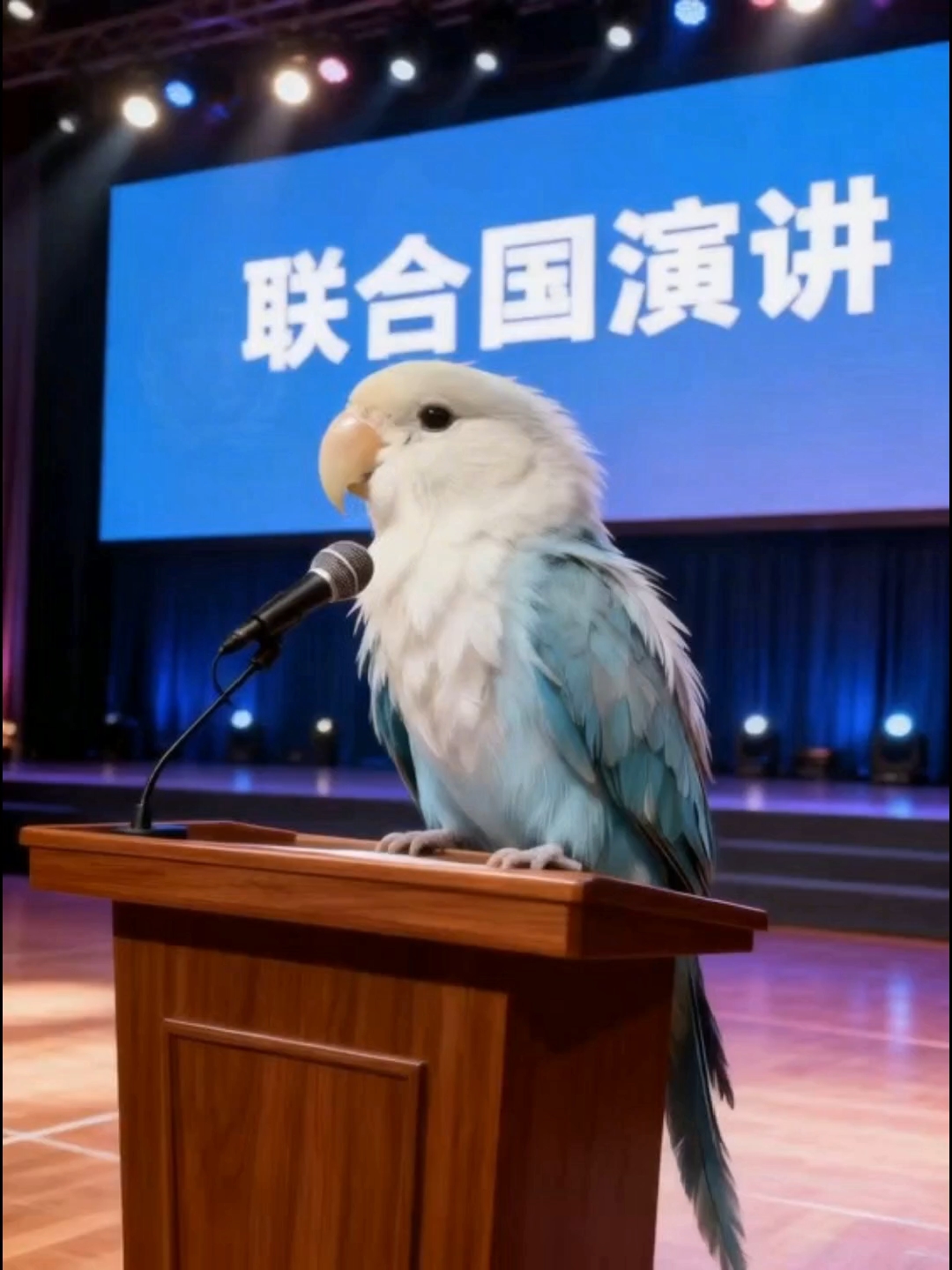 小鸡的联合国演讲