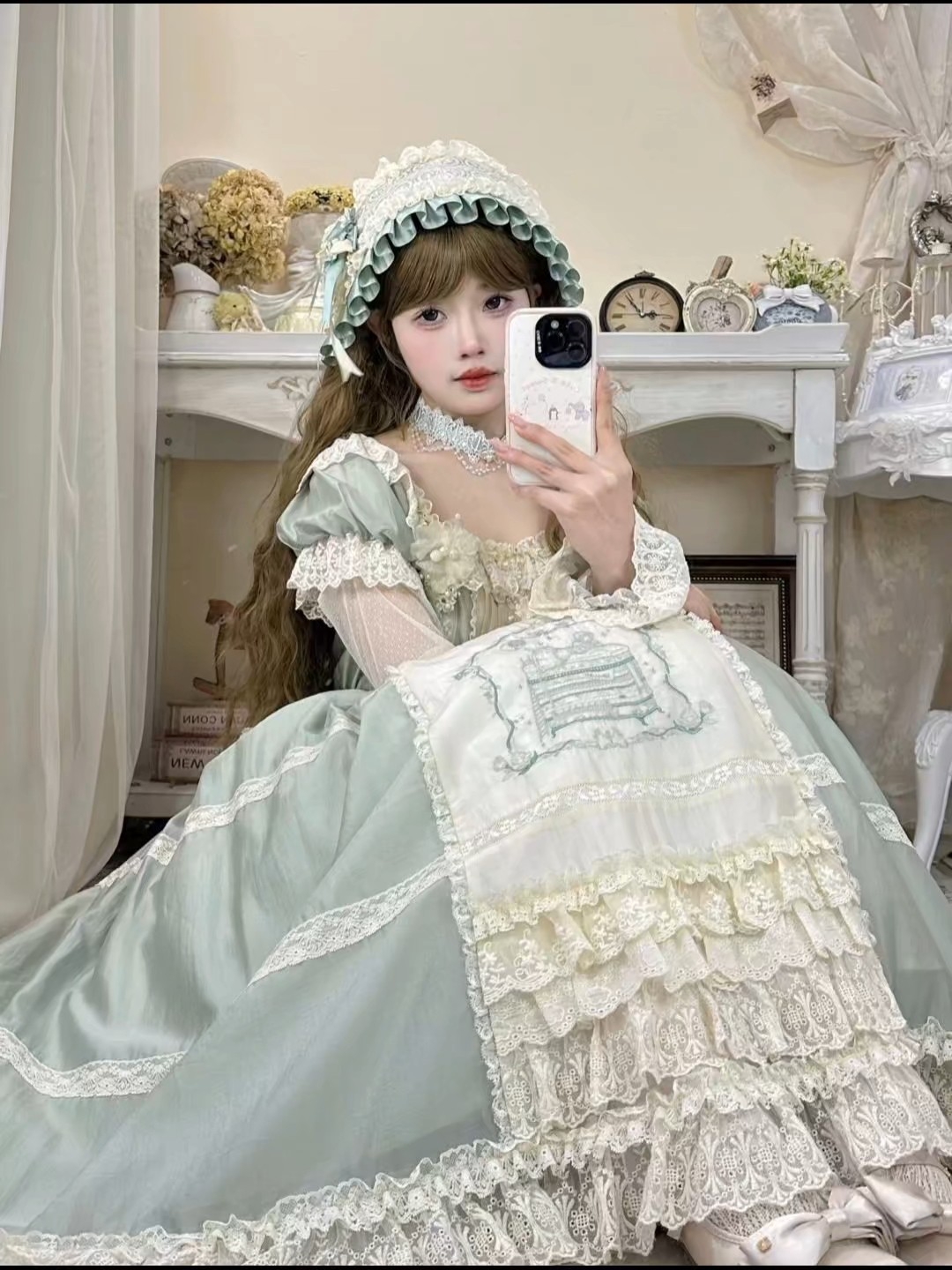 好温柔的青提配色，果然cla还是永不过时，是真的很有夏天的感觉很清新