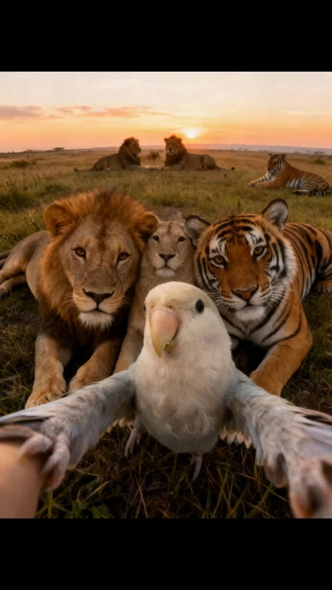 非洲小女孩回家啦！