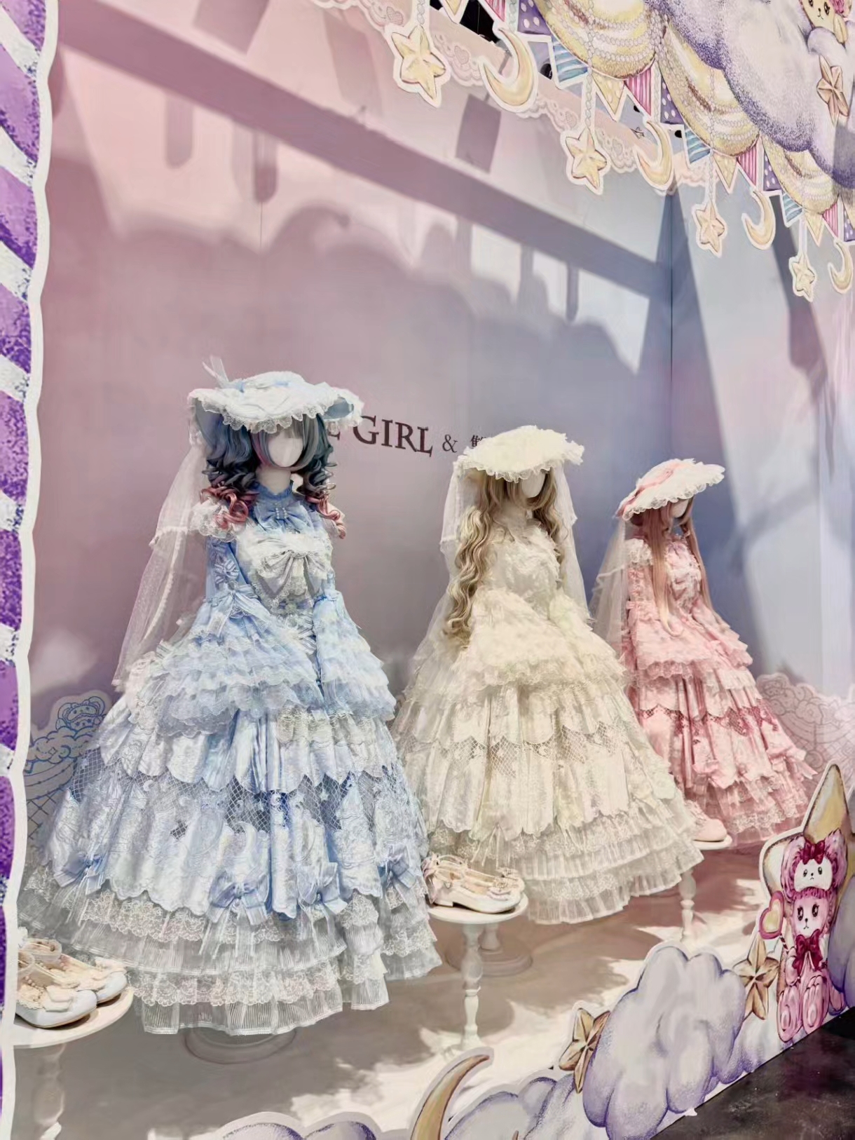 谁懂啊！cp32真的没白去！ Alice girl×双生小熊实物真的美爆了啊！#cp32 #Lolita #Lolita安利 #吃我一波lolita安利