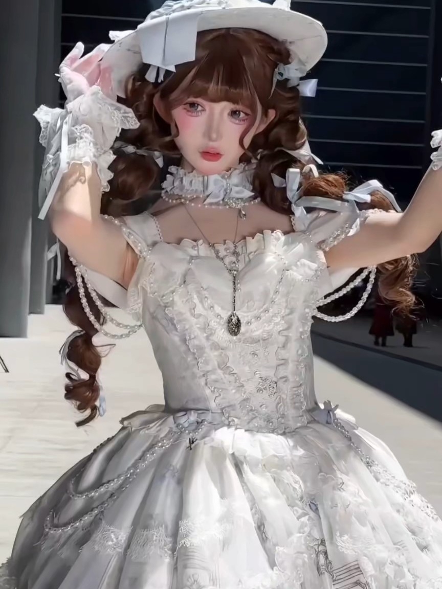 好有少女感的一条，这个颜色是真的很古董洋娃娃了，饼图设计也好有质感好高级