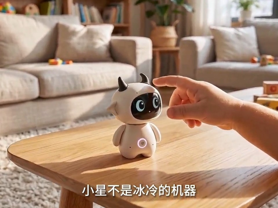 小星角萌萌AI音箱，娃追着聊了一整天！